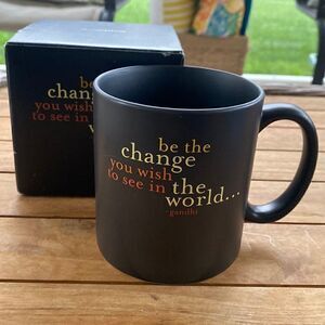 Quotable Mugs Black Chunky Mug